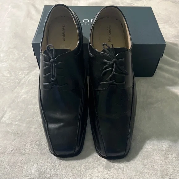 size 15 black dress shoes Florsheim Shoes Reveal Jr. Cap Toe Oxford Black Size 11